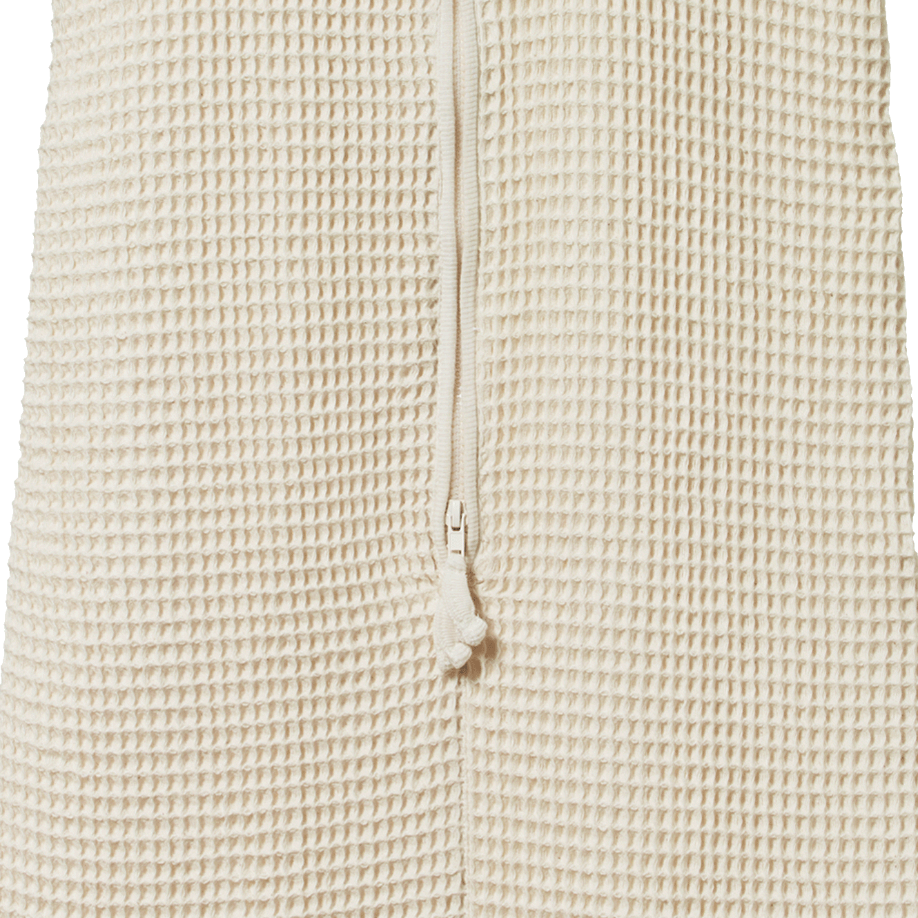 WAFFLE SLEEPING BAG | Natural-Extra Img - 2