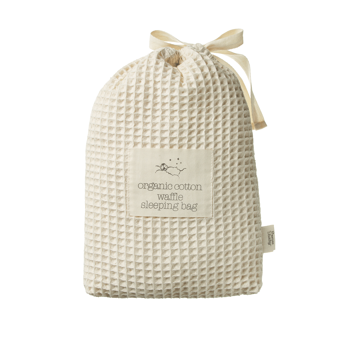 WAFFLE SLEEPING BAG | Natural-Extra Img - 3