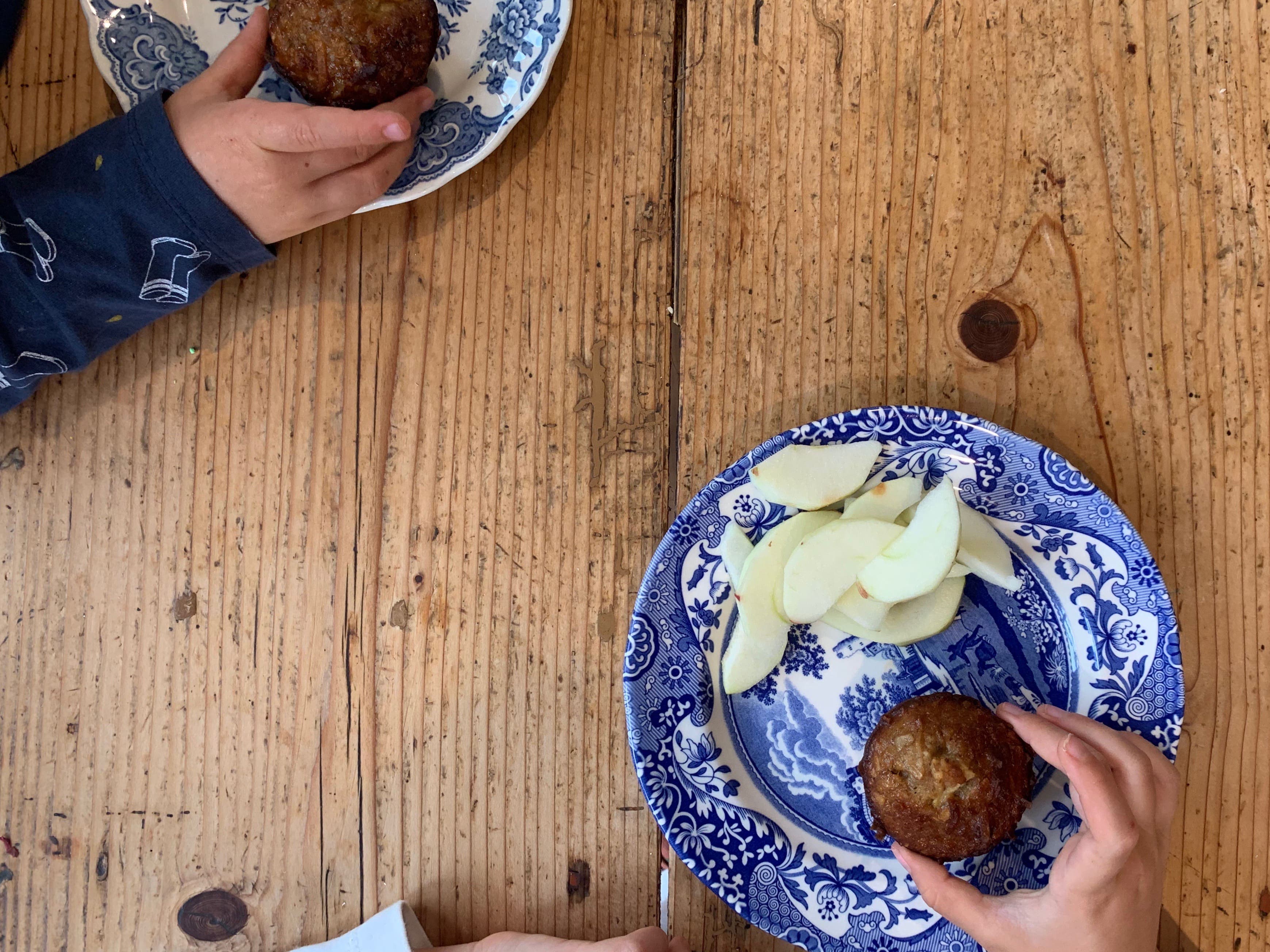 recipe: coconut fruit muffins